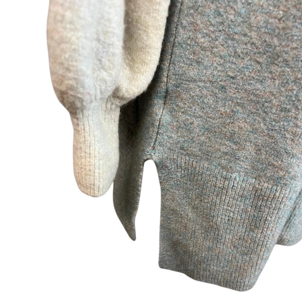 Madewell Edgewater Bubble-Sleeve Cardigan Sweater casual minimalist scandi girl - Picture 6 of 11